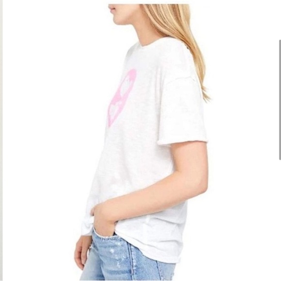 Free People Woodstock T-shirt Size XS White - Picture 4 of 11